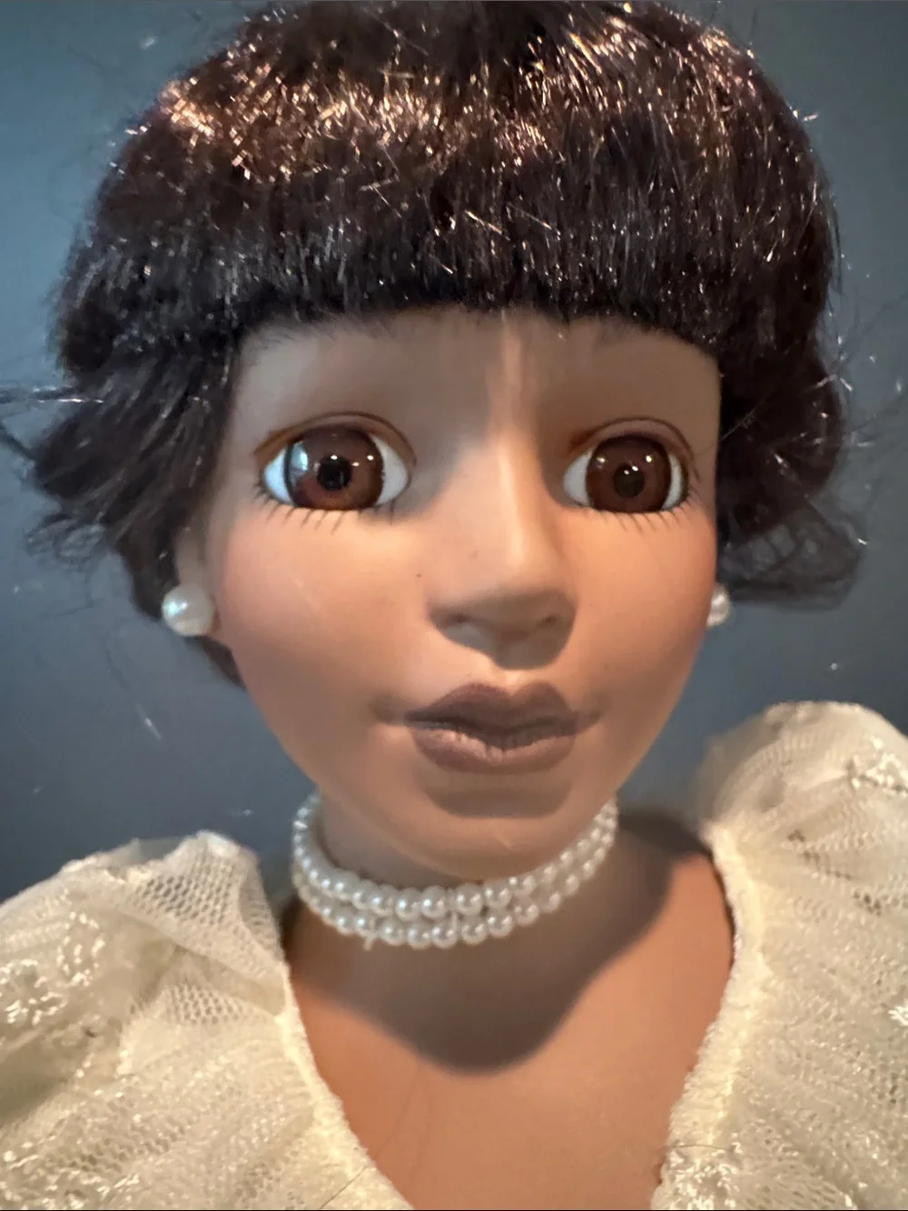 Avon 2000 “Source of Hope” Collectible Doll - African American Bride
